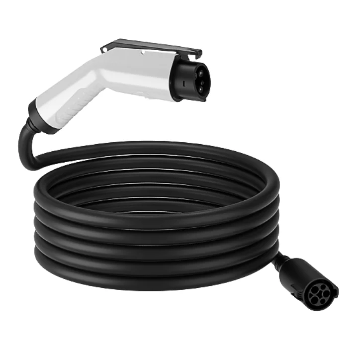 A2Z EV J1772 Extension Cord - 48A, 16ft, Assembled & Tested in North America