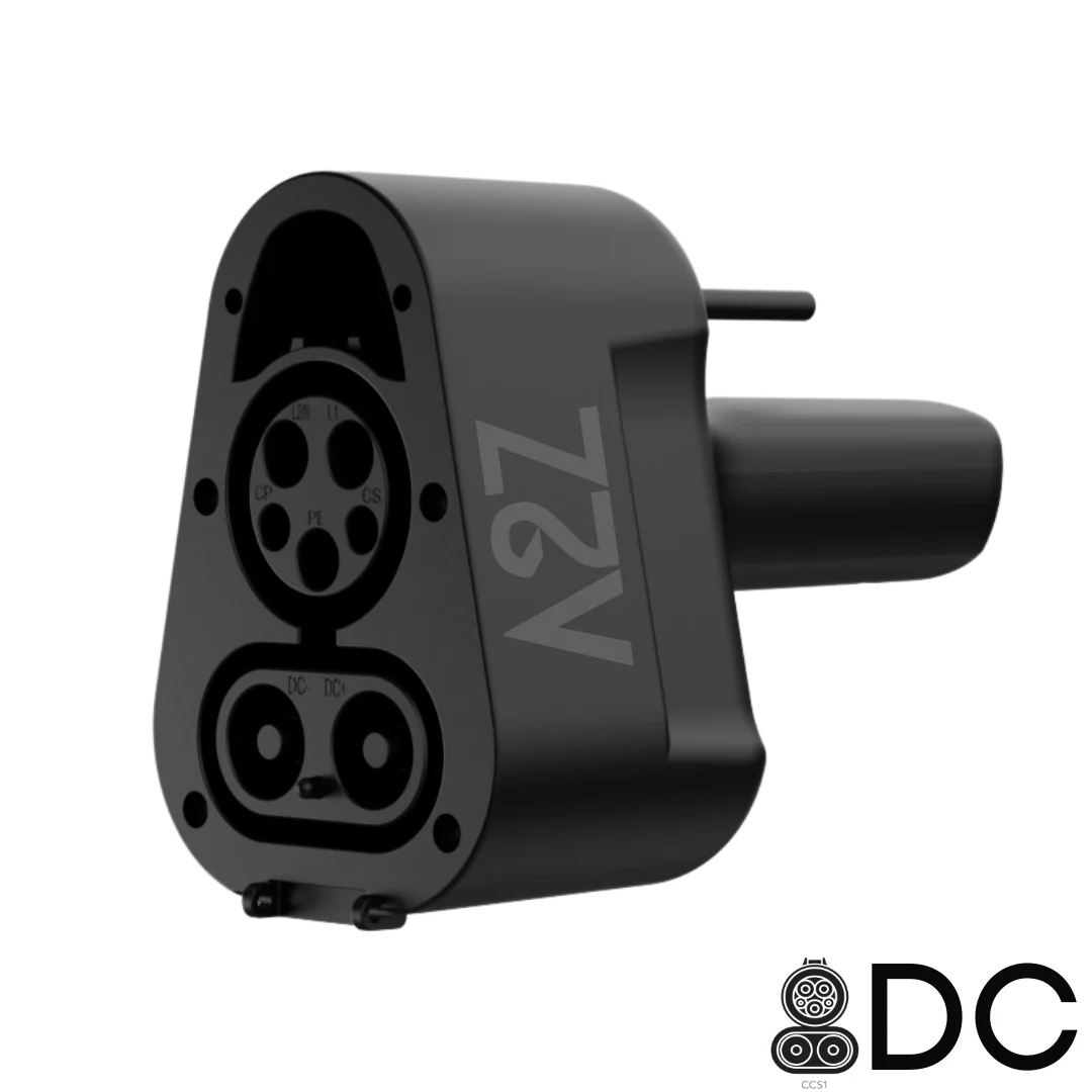 A2Z EV Thunderstorm - CCS1 to NACS DC Fast Charging Adapter