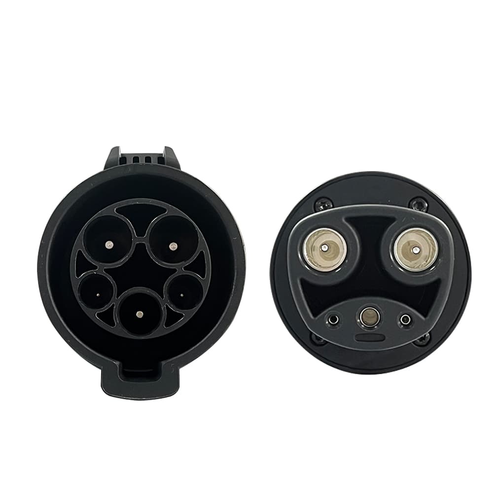 The EV Hub J1772 to NACS Adapter - 80A, cETLus Certified view 2