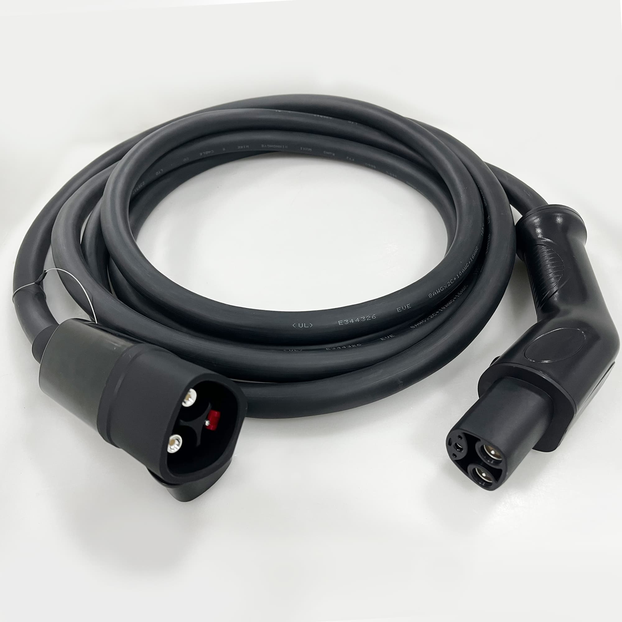 The EV Hub NACS/Tesla Extension Cable 50A - 21ft, UL Certified
