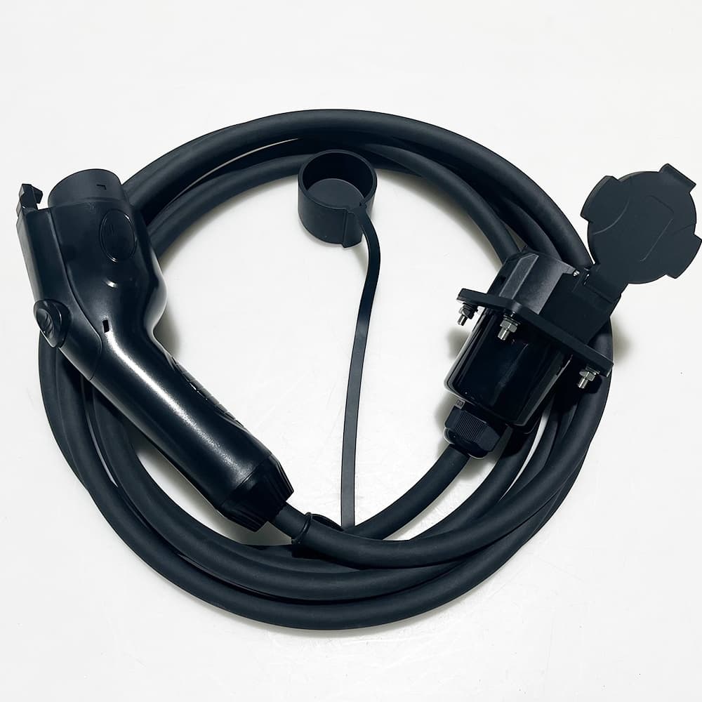 The EV Hub Type 1 Extension Cable 50A - 21ft, UL Certified