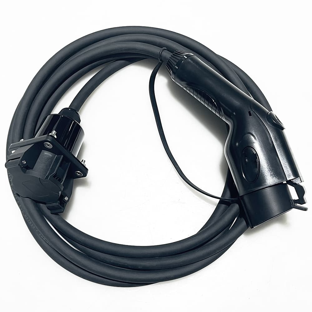 The EV Hub Type 1 Extension Cable 50A - 21ft, UL Certified view 2