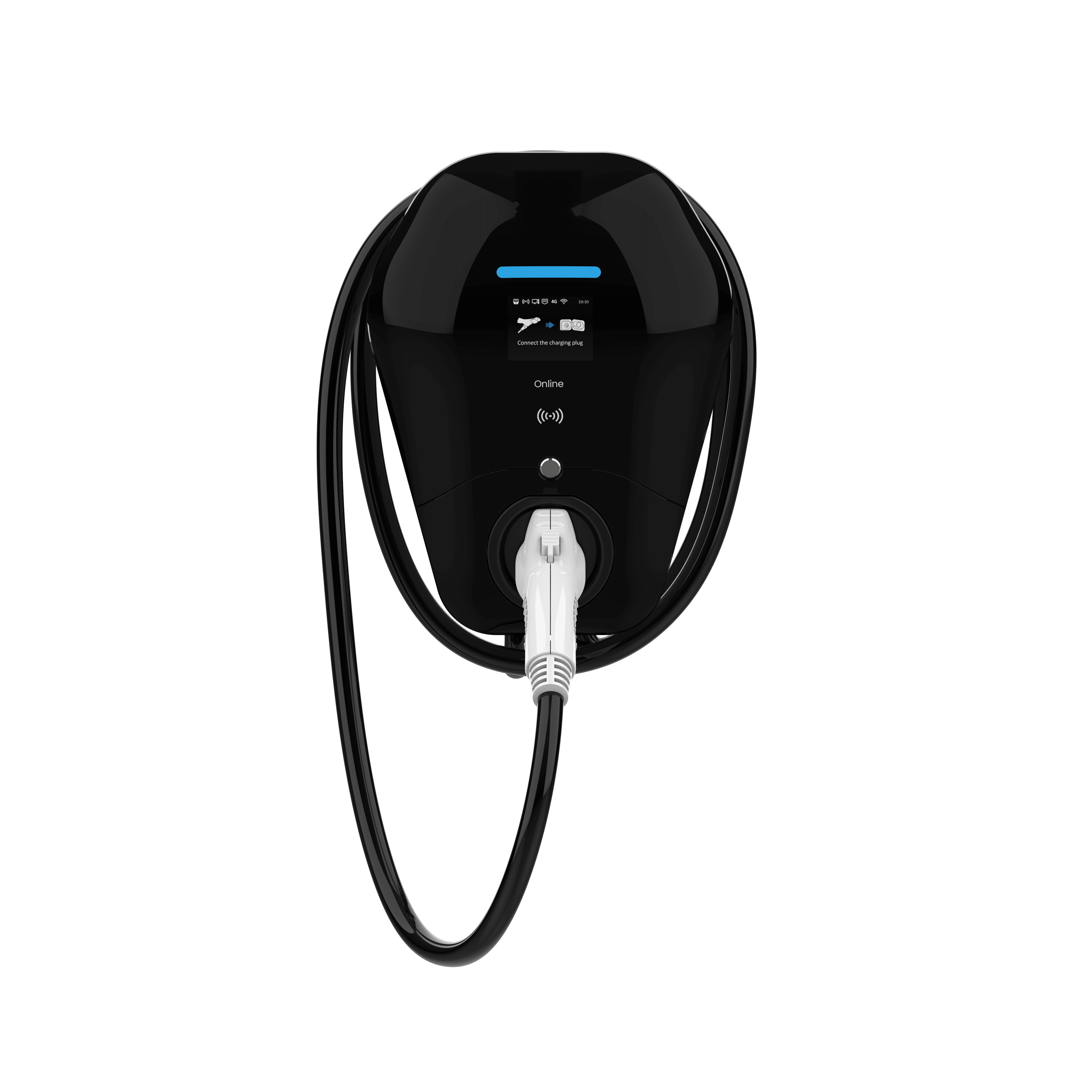 The EV Hub Smart Home EV Charger 50A - Level 2, 12kW WiFi